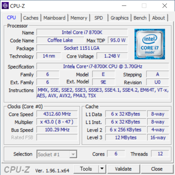 っていたの Intel Core i7 8700k CPU 5％offチケで実質￥33250の通販 ...
