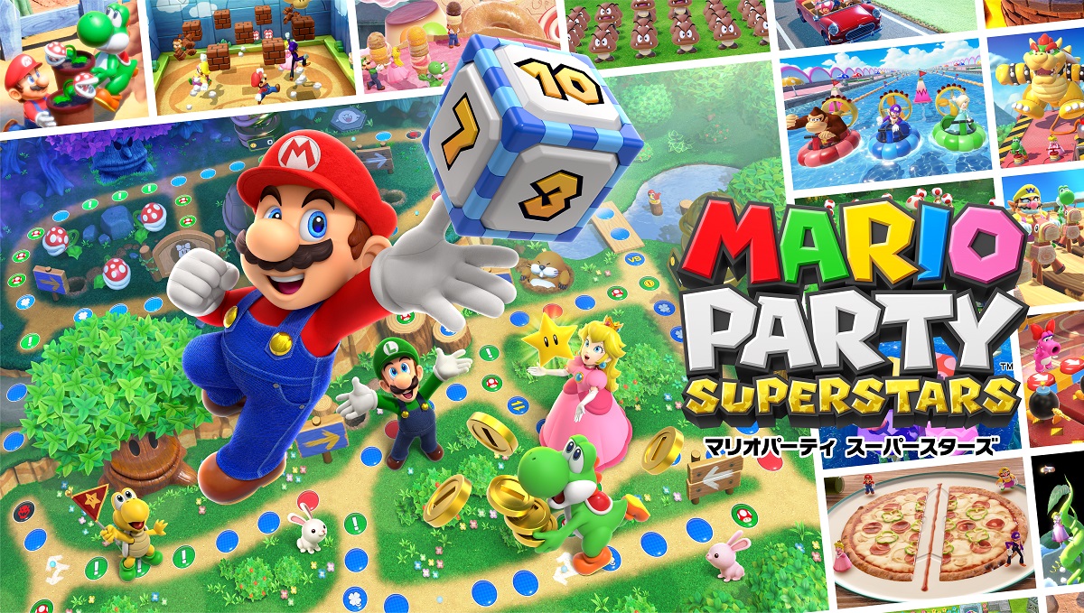 懐かしのミニゲームが盛りだくさん！『マリオパーティ スーパースターズ』10月29日に発売決定！