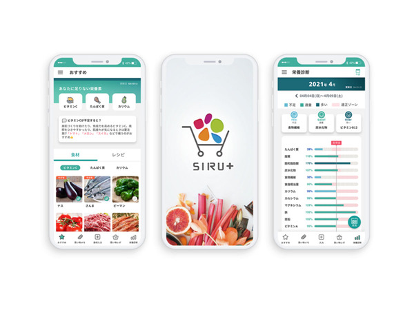 食事管理アプリ「SIRU＋」、生活習慣病予防の実証実験を藤枝市で開始