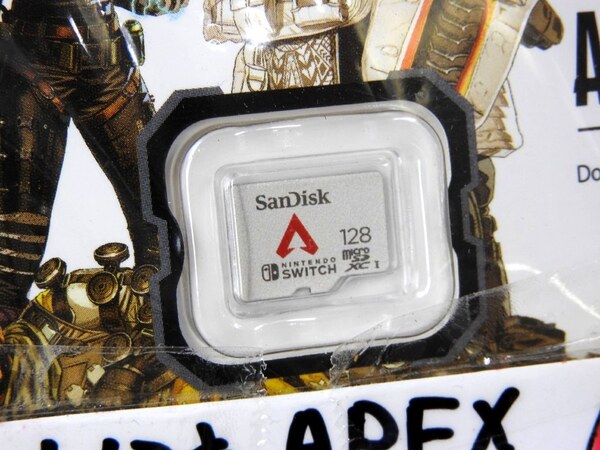 「Apex Legends」デザインのmicroSDXCカードに海外版のお買い得品
