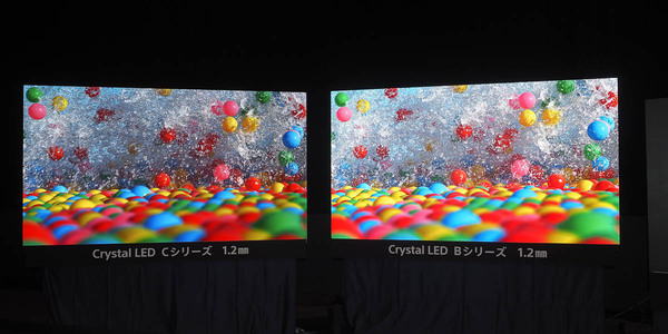 ASCII.jp：壁全体に広がる夢のテレビ「Crystal LED」を見てきた～高 