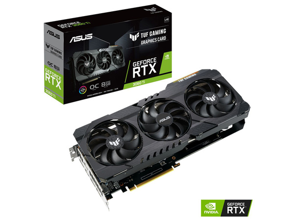 ASCII.jp：ASUS、LHR版GeForce RTX 3060Ti搭載ビデオカード「TUF