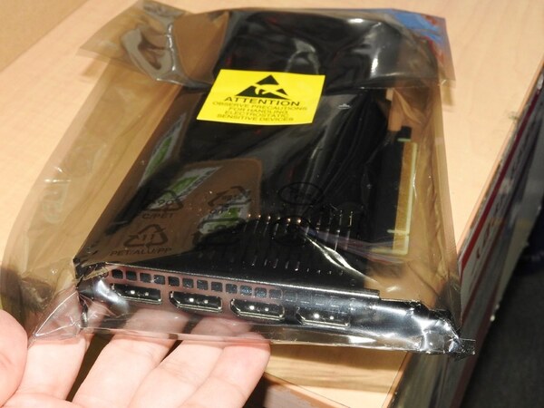 プロ向けビデオカード「NVIDIA RTX A4000」がオリオスペックに入荷