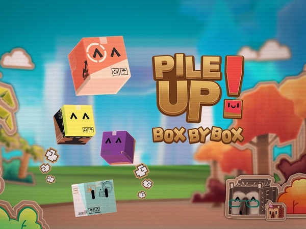 Ascii Jp アスキーゲーム 段ボール積み上げパズル パイルアップ ボックス バイ ボックス の家庭用ゲーム機版が8月17日に発売決定
