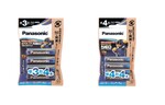 紙パッケージを採用した乾電池エボルタNEO LR6NJ/4H（単3形）、LR03NJ/4H（単4形）発売