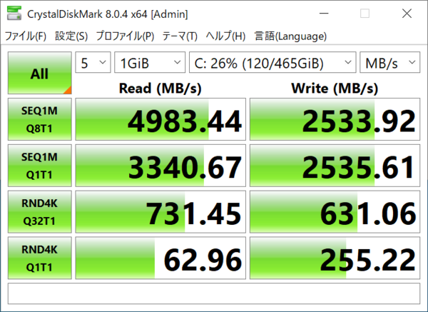 ゲーミング PC ベンチマーク結果掲載 - デスクトップ型PC