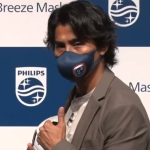 中澤 佑二さんが魅力を紹介！ ファン搭載マスク「ブリーズマスク」にサッカー日本代表オフィシャルライセンスモデル登場