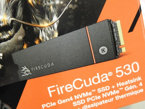 Seagate FireCuda 530 M.2 ヒートシンク付き SSD