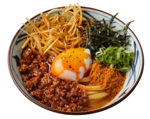 ASCII.jp：【本日発売】丸亀製麺「担々まぜ釜玉うどん」