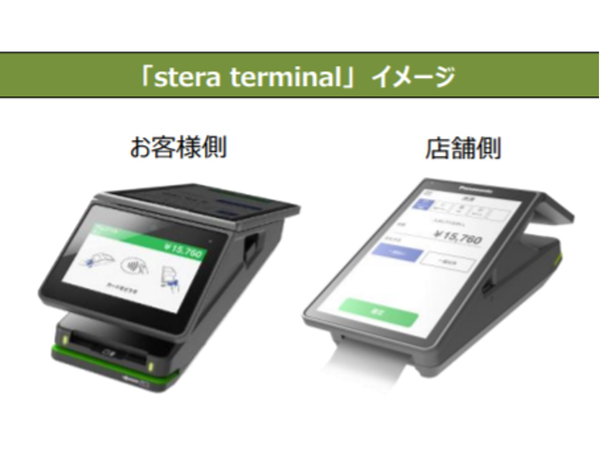 三井住友カード、スーパーマーケット万代の全店舗にVisaのタッチ決済などでの決済が可能なオールインワン決済端末「stera terminal」を11月から導入