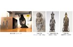 シャープが3体の仏像の高精細3D画像を70V型8Kディスプレーに表示。「8Kで文化財 みほとけ調査」、東京国立博物館にて特別公開