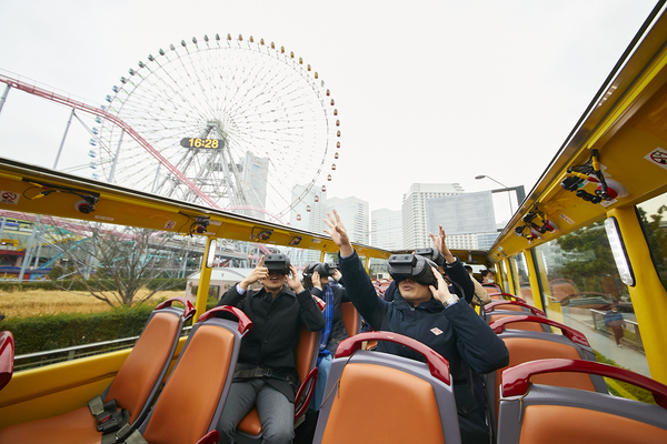 XRとオープントップバスを組み合わせた周遊ツアー、横浜で12月18日から定期運行