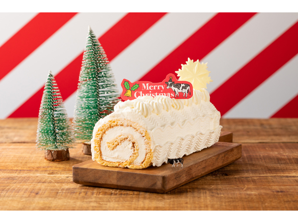 Ascii Jp 毎年売り切れ続出の人気のクリスマスケーキ をオンラインでも 生クリーム専門店milk 究極のブッシュ ド ノエル 11月13日より予約販売開始