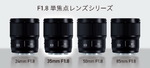 パナソニックが「LUMIX S 35mm F1.8」を発表 = F1.8単焦点4兄弟が完成? 5人目の予告も!