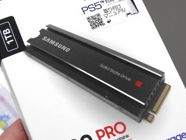 ASCII.jp：PS5増設用SSDにそのまま使える「Samsung SSD 980 PRO with 