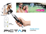 スマホの向きや撮影モード手元から操作可能な自撮り「miggo PICTAR SMART STICK」が63%オフで販売中