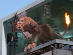 レッドXIIIが巨大3D映像に！『FF7R』の期間限定セールが12月22日より開催決定