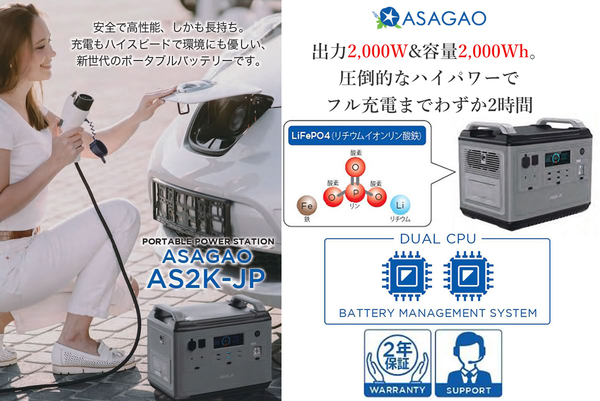 ASCII.jp：充電もハイスピードで環境にも優しい、新世代のポータブル 