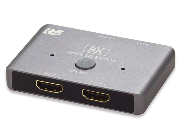 ASCII.jp：8K60Hz・4K120Hz対応の2入力1出力HDMI切替器、ラトック