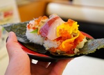 巻けない手巻き寿司「かっぱ寿司」6種海鮮のやんちゃメニューが330円とお値打ち