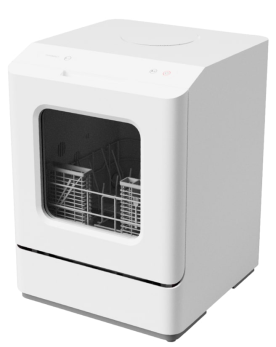 ASCII.jp：サンコー、狭い場所でも設置できる食洗機「工事不要で 