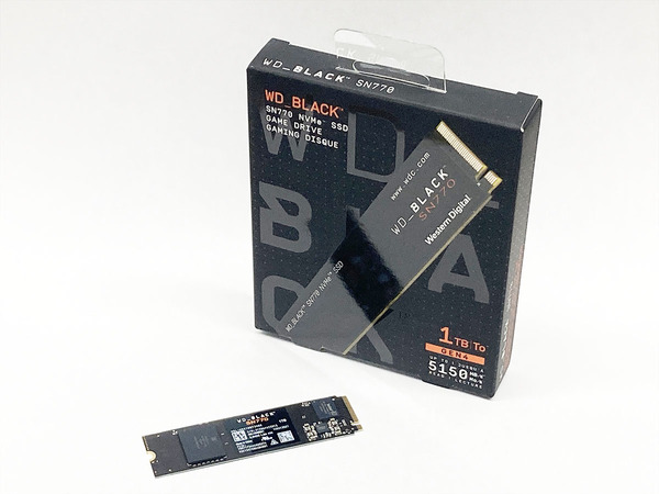 ASCII.jp：自社製コントローラーになったWD_BLACK SN770 NVMe SSDは ...