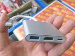 Nintendo Switchに対応し、USB PD 100W給電もできるHDMI変換アダプター