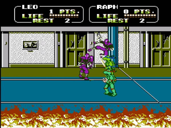 アスキーゲーム:カワバンガ！ゲーム版「Teenage Mutant Ninja Turtles」がコレクション作になって帰ってくる