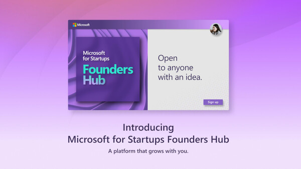 日本MS、スタートアップ支援「Microsoft for Startups Founders Hub」を開始