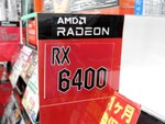 Radeon RX 6400搭載ビデオカードの販売が始まる
