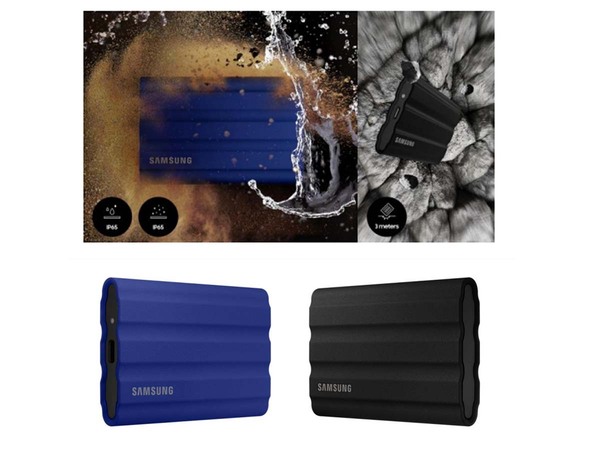 サムスン T7 Shield 外付けSSD 2TB　R:1050MB/秒 Samsung T7 Shield 2TB External Rugged SSD | 1050MB/s | USB 3.2 Gen