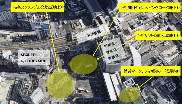 東急 渋谷駅周辺でSub6帯5G基地局シェアリングサービスを提供開始