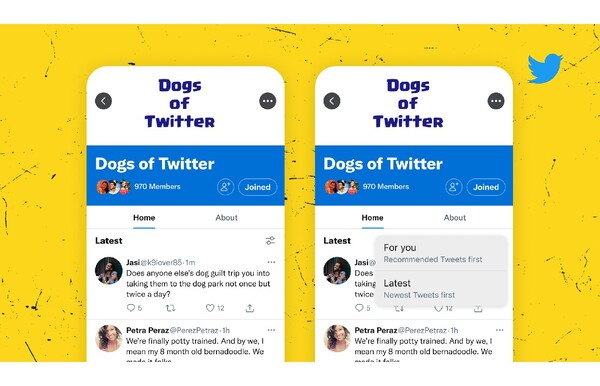 Ascii Jp Twitterコミュニティーで 最新 と おすすめ のタイムラインを切り替えて表示する新機能のテストを開始