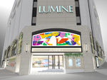 29年ぶりにリニューアルした外壁のアートを見に行こう！　ルミネ新宿 ルミネ1にウィンドウアート装飾を8月17日まで展開
