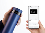 Bluetoothでスマホとつながるスマート水筒で熱中症防止