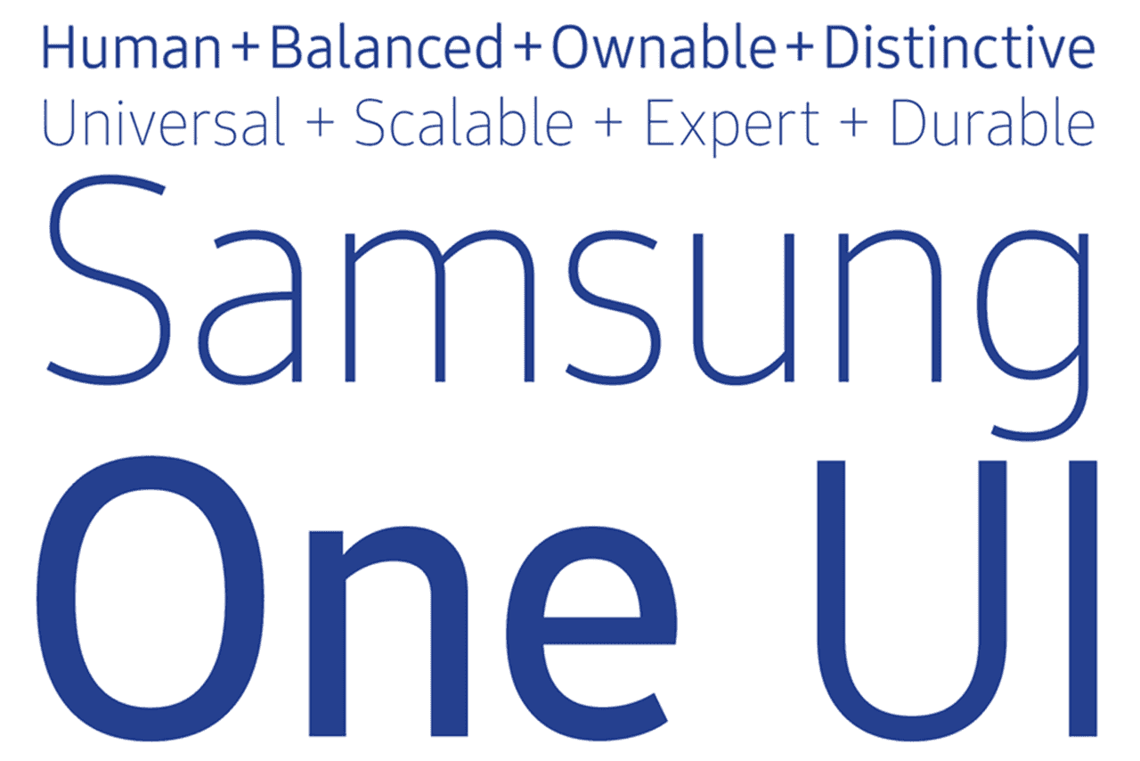 Samsung font