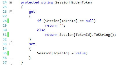 using the TokenId property