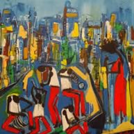Painting: Easton Davy — Jazz Museum Rotterdam