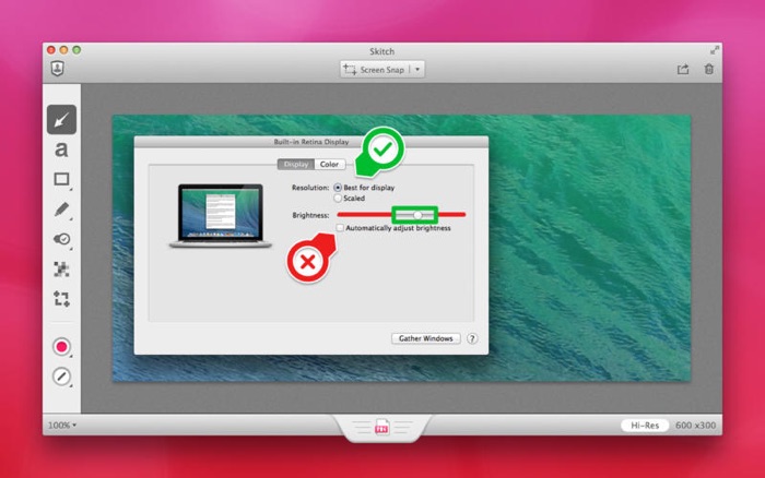Skitch for remote annotations