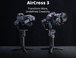 4つの形にトランスフォームするミラーレスカメラ用ジンバル「MOZA AirCross 3 スタンダードキット」が21％オフ！