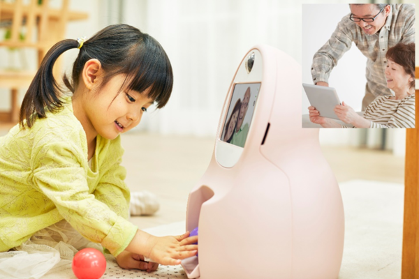 遠隔子育てロボット「ChiCaRo」、マスク装着でも顔認識するサービスを東芝と共同開発