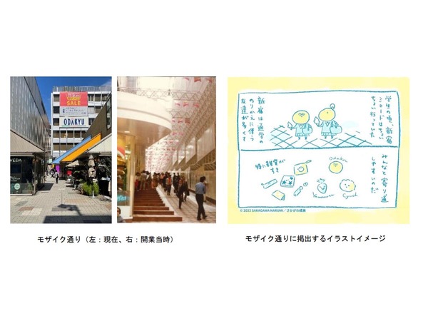 新宿ミロード モザイク通り モール2階 の思い出を寄せよう 23年3月25日の営業終了に向けて特別企画 My Memories Road 開催 西新宿love Walker