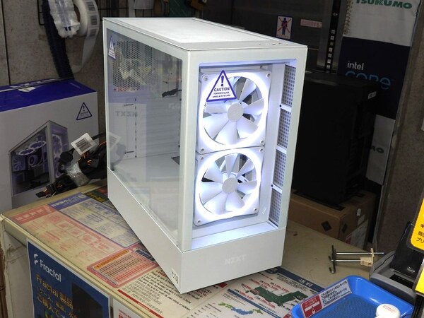 ASCII.jp：VGAファンを備えるNZXTの新作PCケースのサンプル展示がスタート