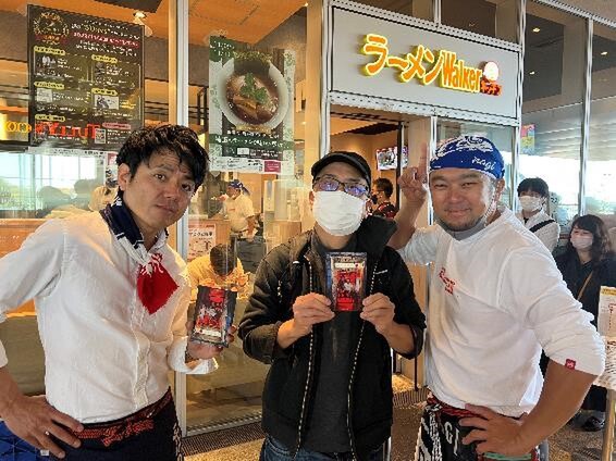 ラーメン凪の創業時から15年にも渡り親交の深い田中さんと生田大将