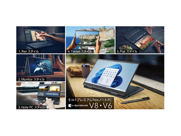 ASCII.jp：Dynabook、第12世代インテルプロセッサーを搭載した5 in 1