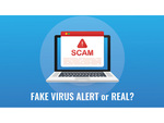 ウイルス警告偽装「フェイクアラート」　本物のウイルス警告だとどうやって判断すれば？