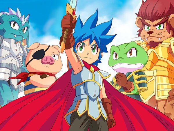 モンスターボーイ 呪われた王国』のPS5ダウンロード版が本日配信