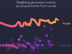 グーグル、歌声から伴奏を生成するAI「SingSong」を公開