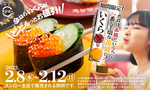 スシロー「いくら」を黄皿の120円で販売！ 2月8日～12日の5日間限定