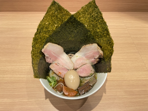 最終日限定「鬼退治」。赤鬼(レッド)と青鬼(グリーン)、2つの味が織りなす究極の一杯